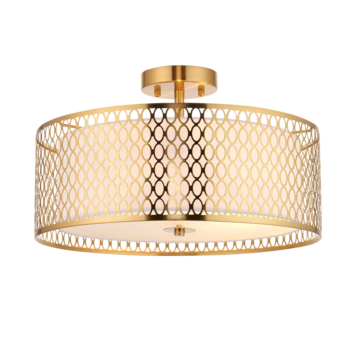 Sophisticated Gold Effect Ceiling Light