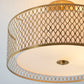 Sophisticated Gold Effect Ceiling Light