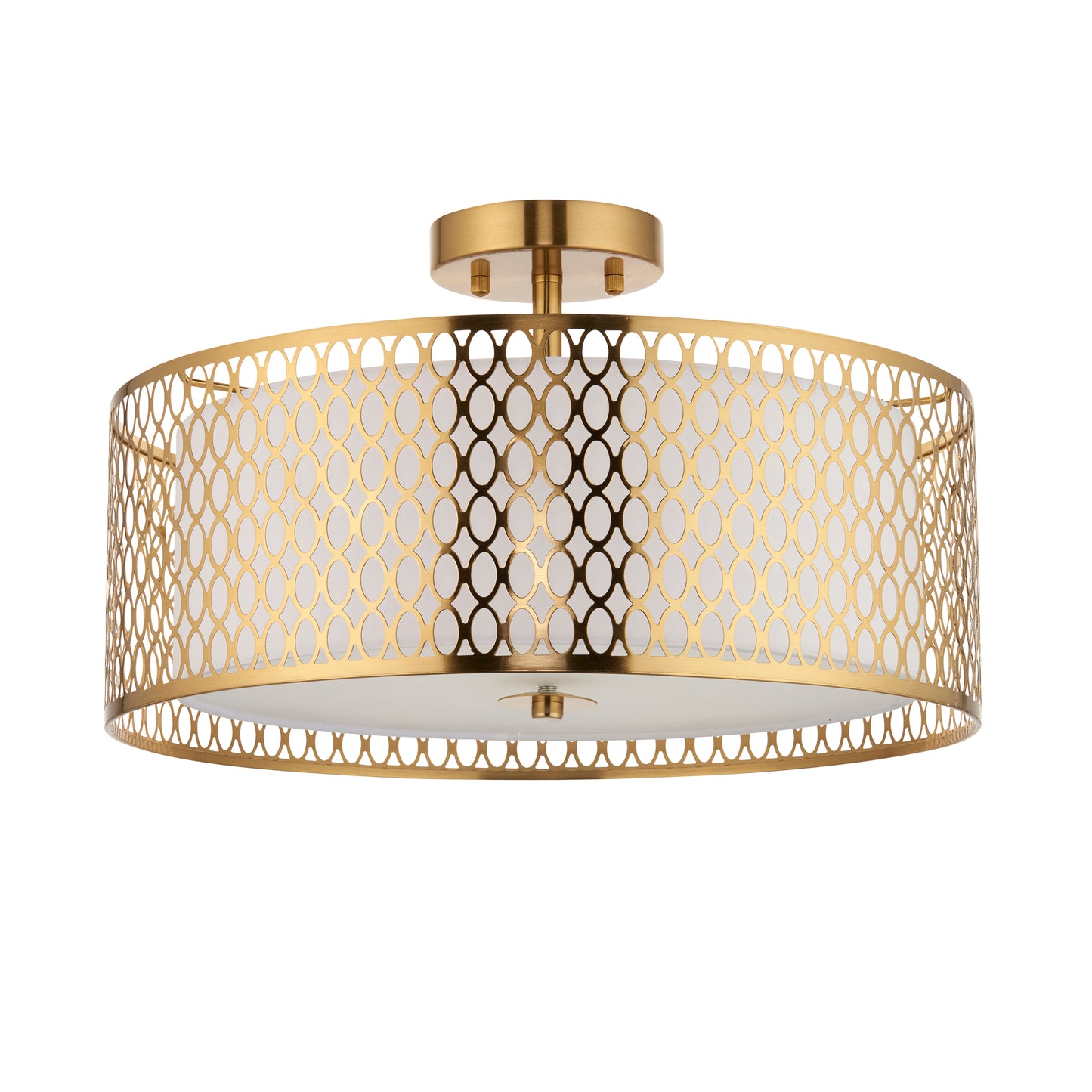 Sophisticated Gold Effect Ceiling Light