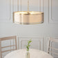 Sophisticated Illumination Geometric LED Pendant Light