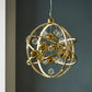 Golden Opulence LED Pendant Light