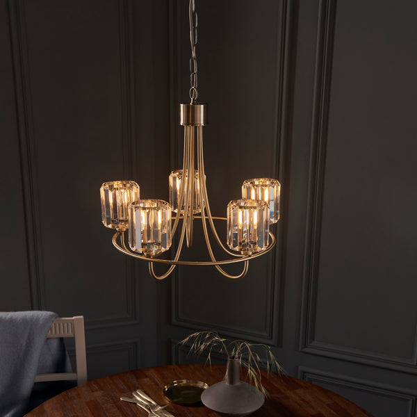 Timeless Elegance Antique Brass Pendant Light