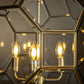 Contemporary Brass Pendant Chandelier