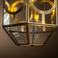 Modern Brass Ceiling Chandelier