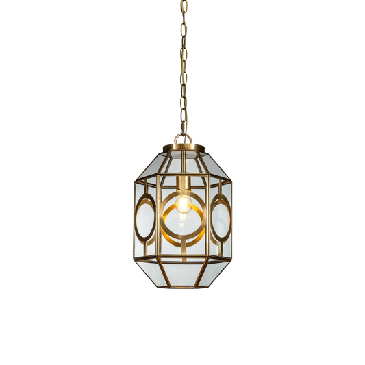 Modern Brass Ceiling Chandelier