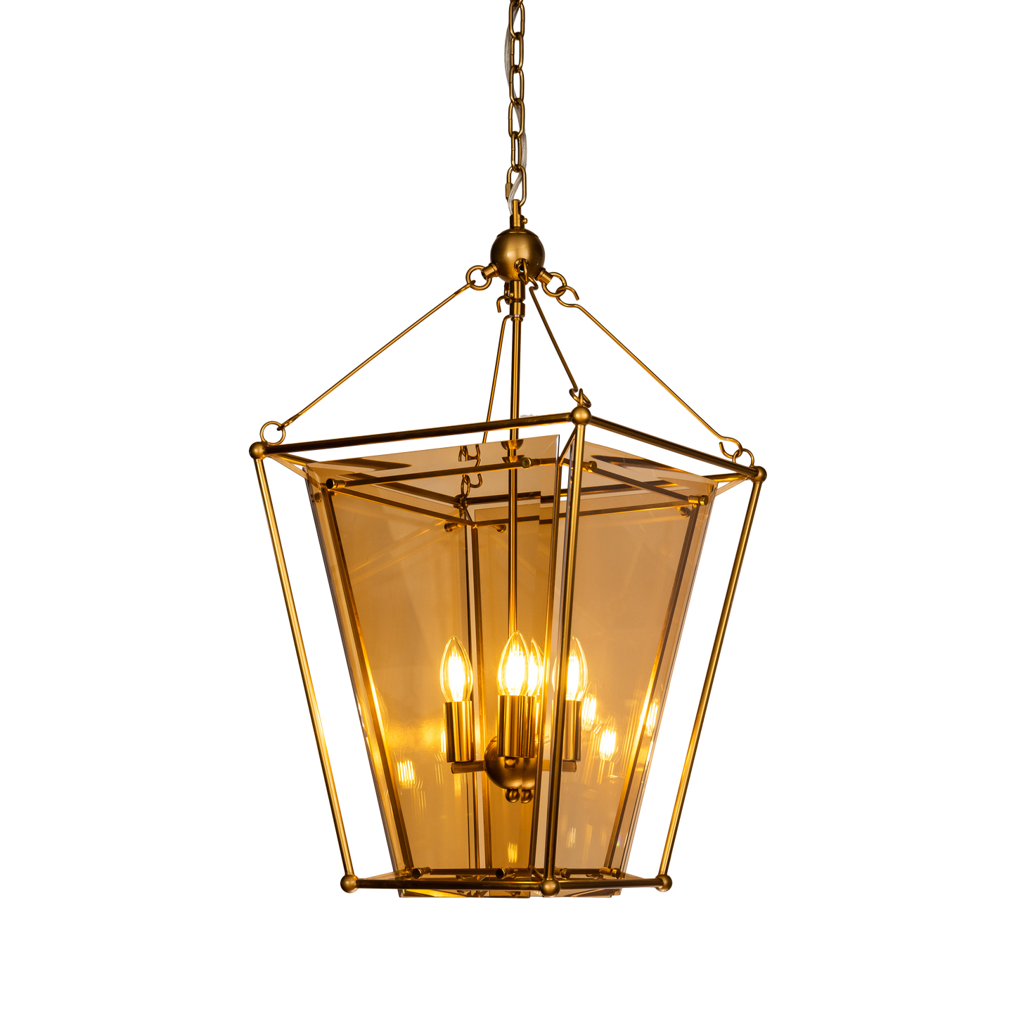 Lantern Style Ceiling Chandelier