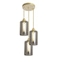 Elegant Gold Braided Ceiling Pendant Light Fixture