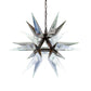 Crystal Effect Spike Light Polished Pendant