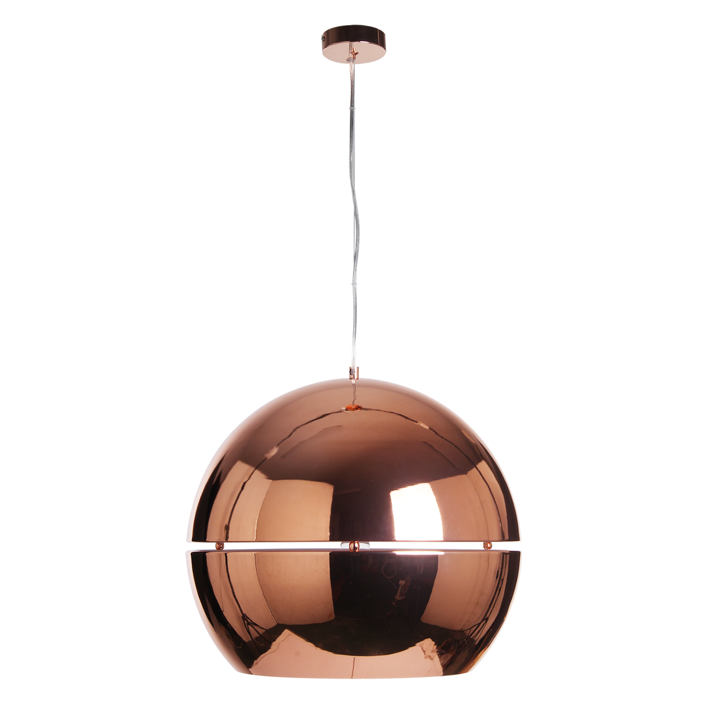 Copper/Rose Gold Metal Pendant Ceiling Light Fixture