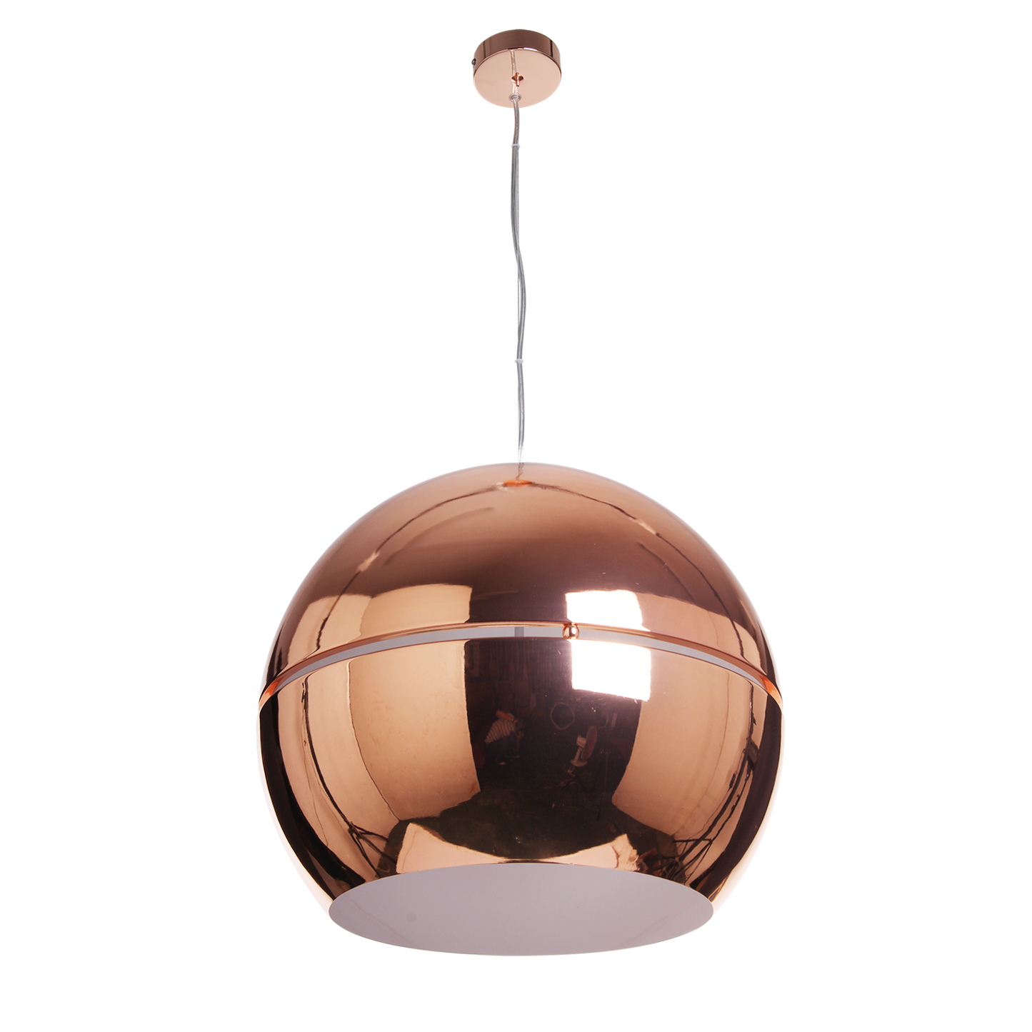 Copper/Rose Gold Metal Pendant Ceiling Light Fixture