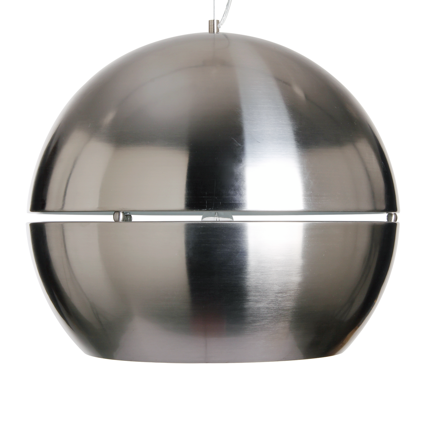 Satin Nickel Metal Pendant Light Fixture