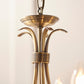 Antique Brass 5-Light Ceiling Fitting