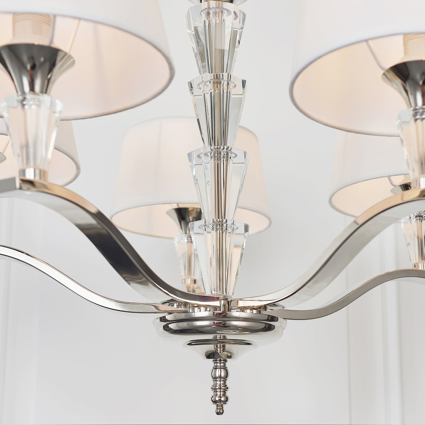 Graceful Elegance 5-Light Chrome Effect Fitting