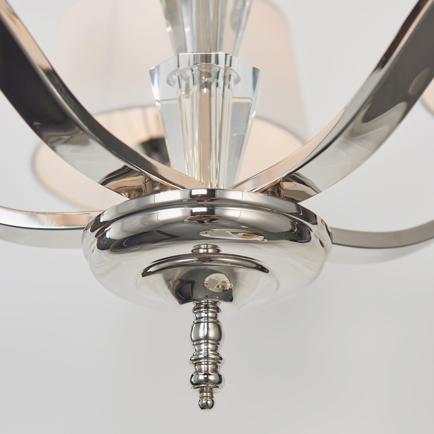 Graceful Elegance 5-Light Chrome Effect Fitting