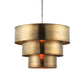 Vintage Elegance Tiered Pendant Light