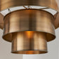 Vintage Elegance Tiered Pendant Light