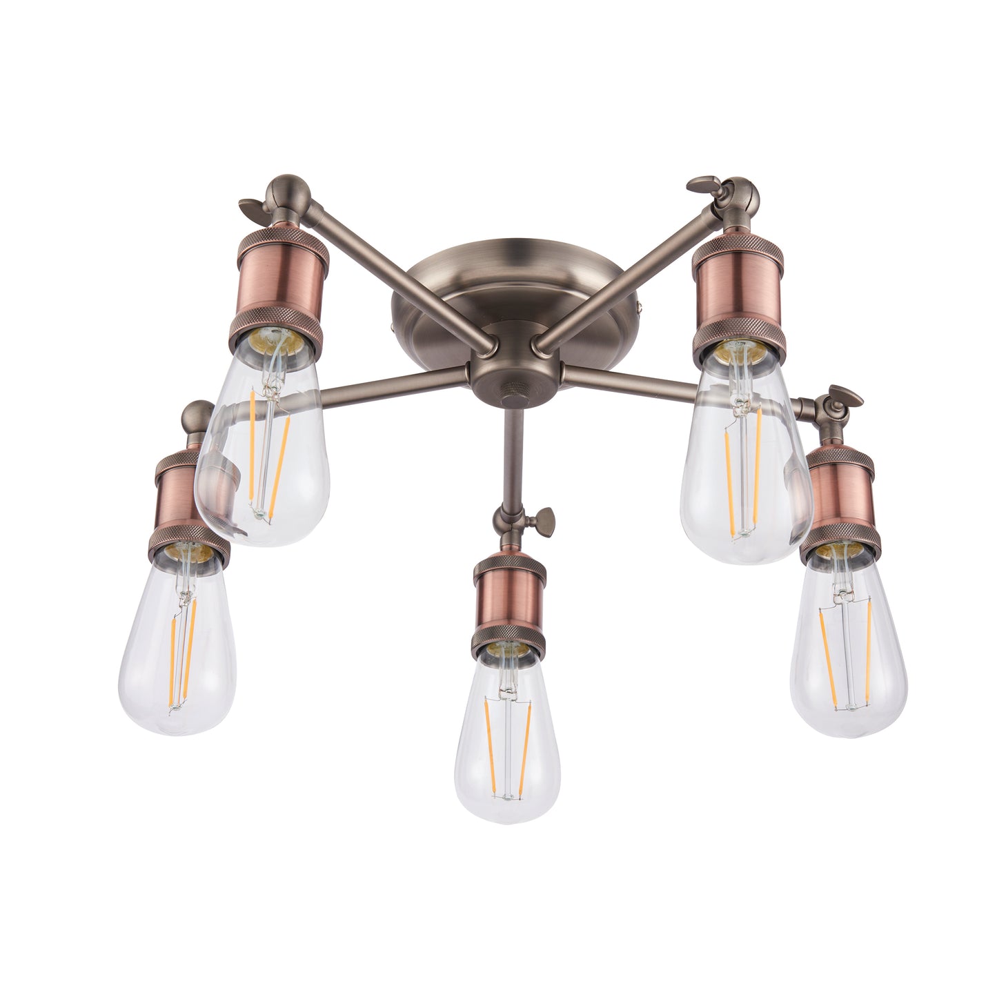 Vintage Industrial Charm Ceiling Light