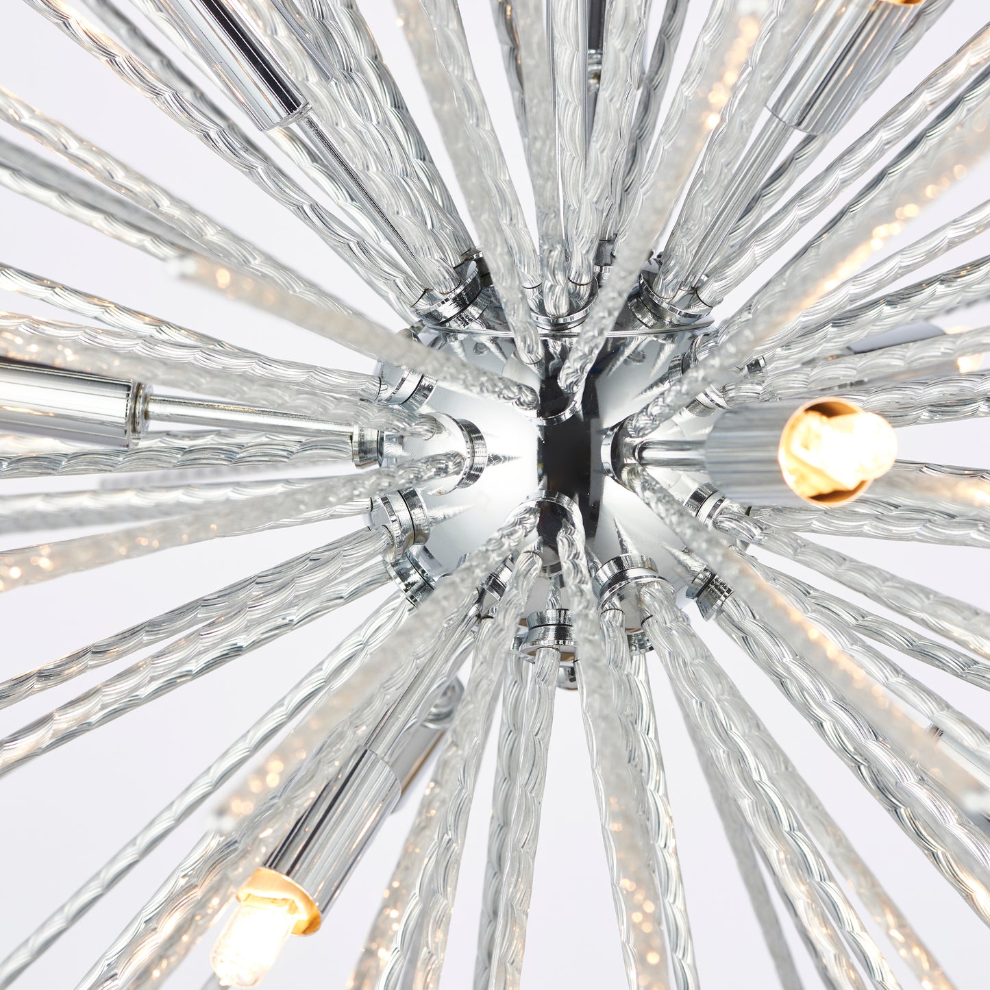 Chrome 'Explosion' Pendant Light