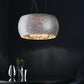 Chrome Electro-Plated Glass Pendant Light