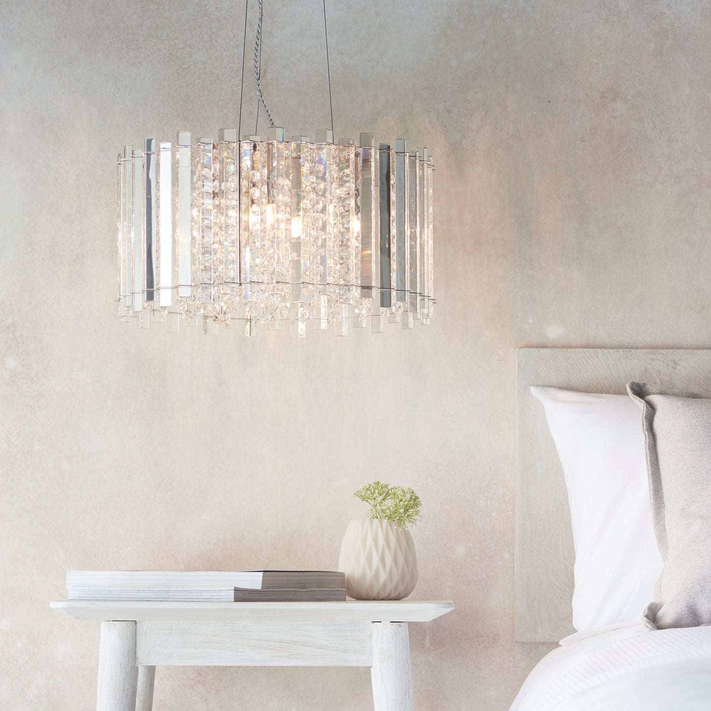 Exquisite Crystal Ceiling Pendant Light