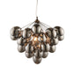 Infinity Contemporary Black Chrome Pendant Light