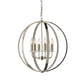 Polished Nickel Pendant with Reflective Details