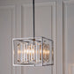 Elegant Crystal Chandelier with Chrome Finish