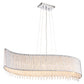 Luxurious Linear Crystal Pendant