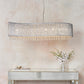 Luxurious Linear Crystal Pendant