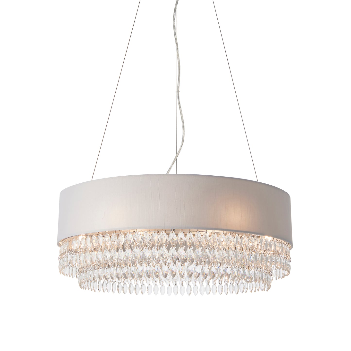 Opulent Crystal Pendant Light