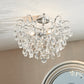 Chic Crystal Bathroom Chandelier