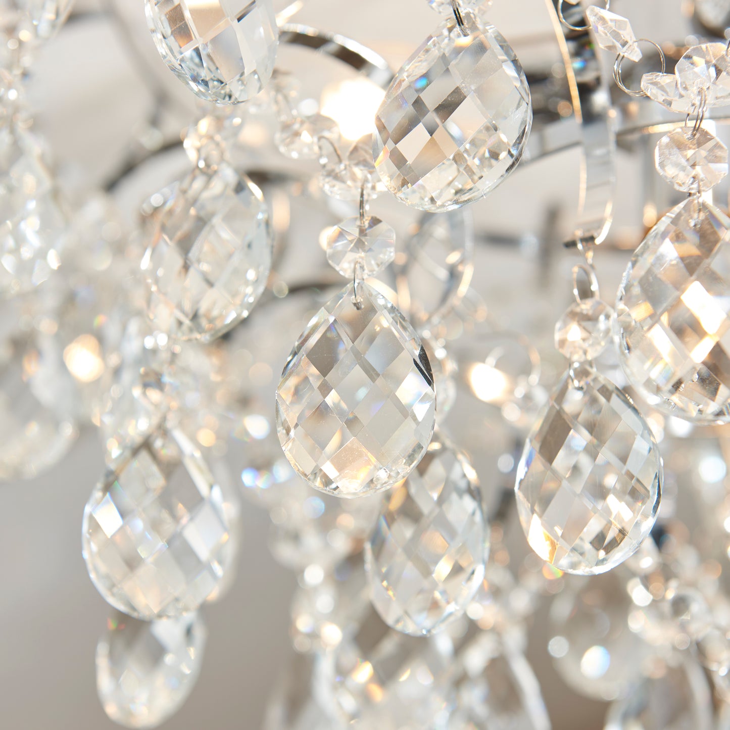 Chic Crystal Bathroom Chandelier