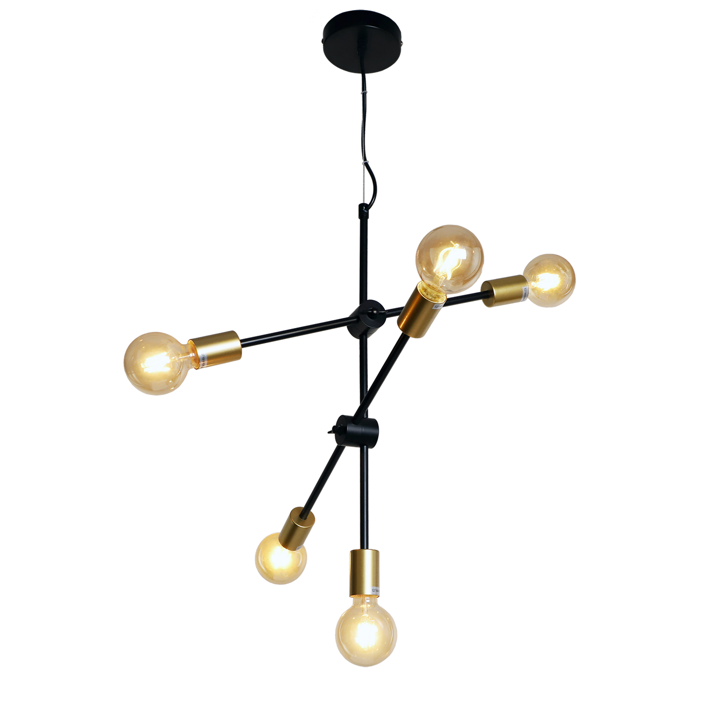 Modern Adjustable Arms Ceiling Chandelier