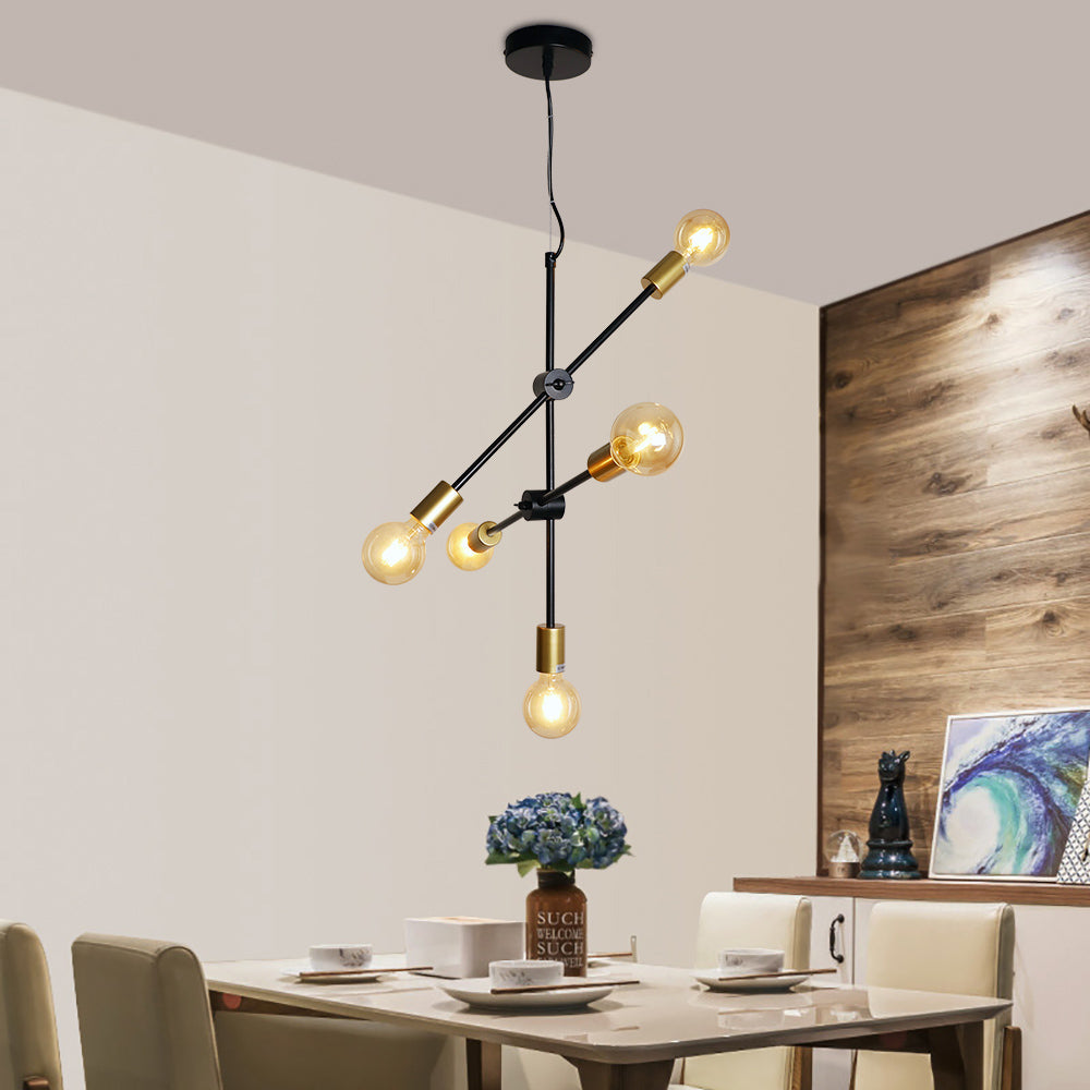 Modern Adjustable Arms Ceiling Chandelier