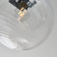 Spiral Glass Bathroom Wall Light