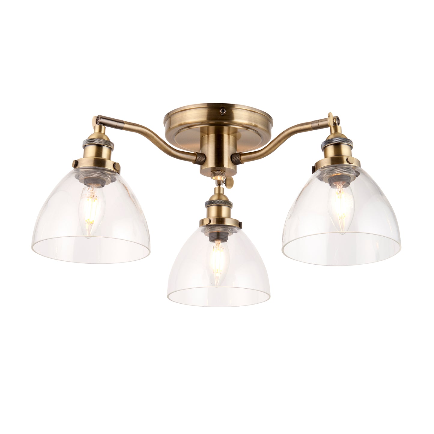 Resto Style Industrial 3 Light Pendant