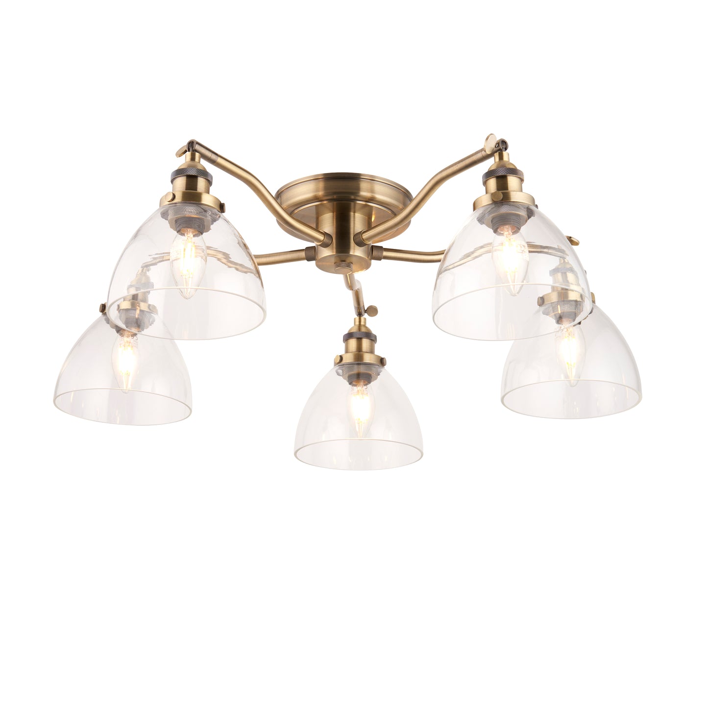 Resto Style 5 Light Pendant