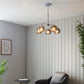 Smokey Mirrored Glass Drop Ceiling Light