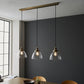 Resto Style 3 Light Linear Pendant