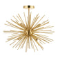 Sputnik Style Semi Flush Ceiling Light