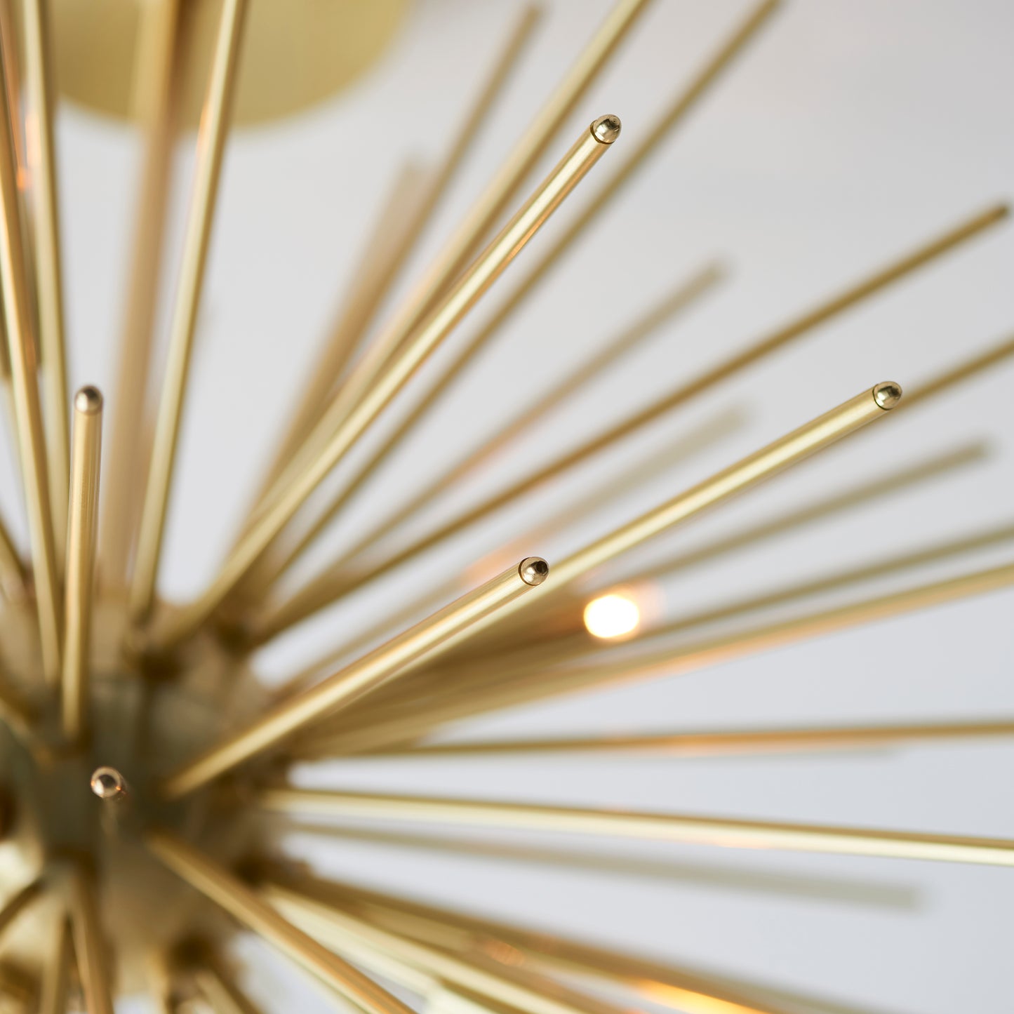 Sputnik Style Semi Flush Ceiling Light