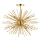 Sputnik Style Semi Flush Ceiling Light