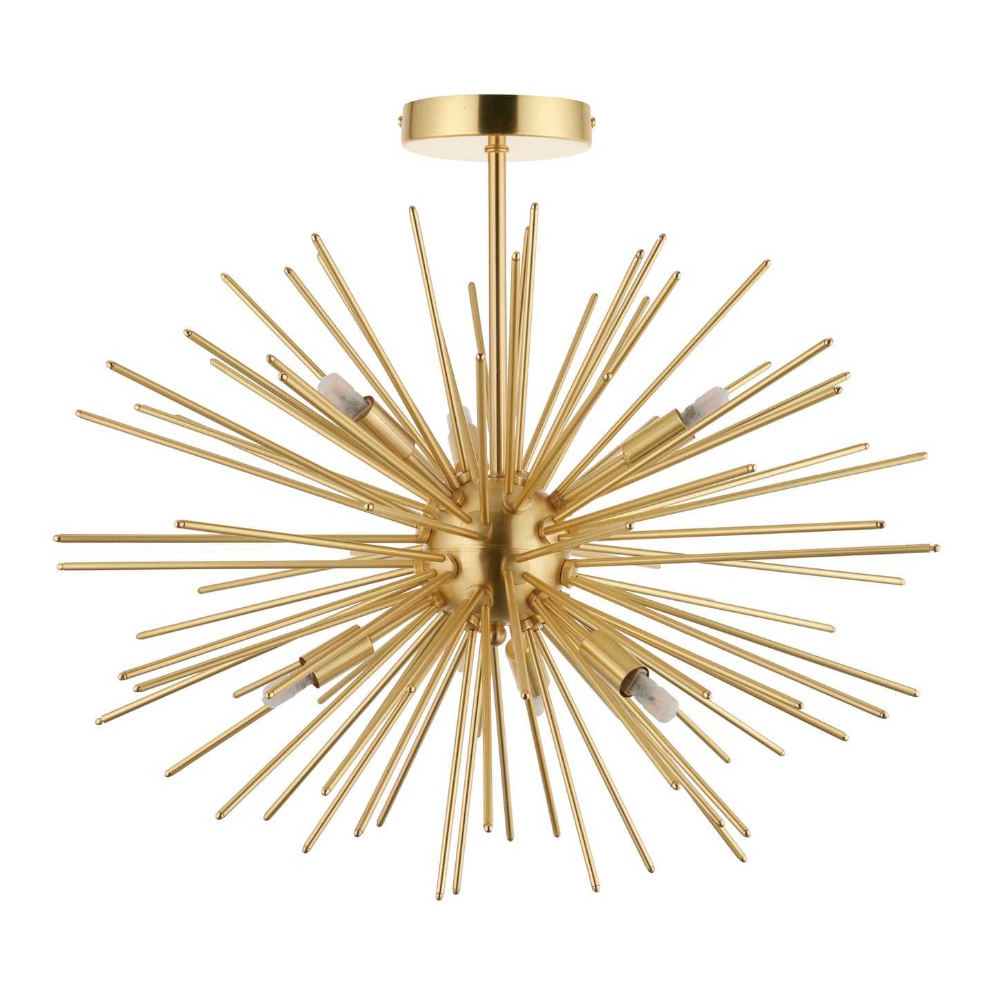 Sputnik Style Semi Flush Ceiling Light