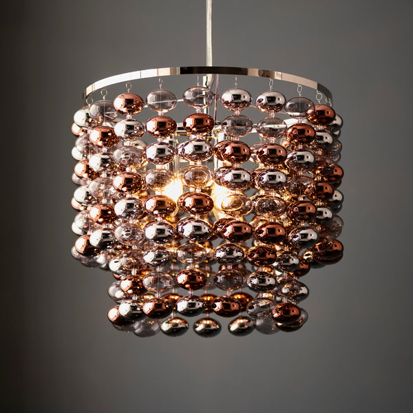 Contemporary Cascading Pendant Light