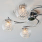 Modern Traditional Semi Flush Ceiling Light