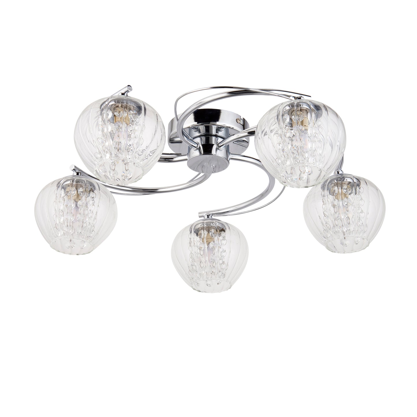 Modern Traditional Semi Flush Ceiling Light