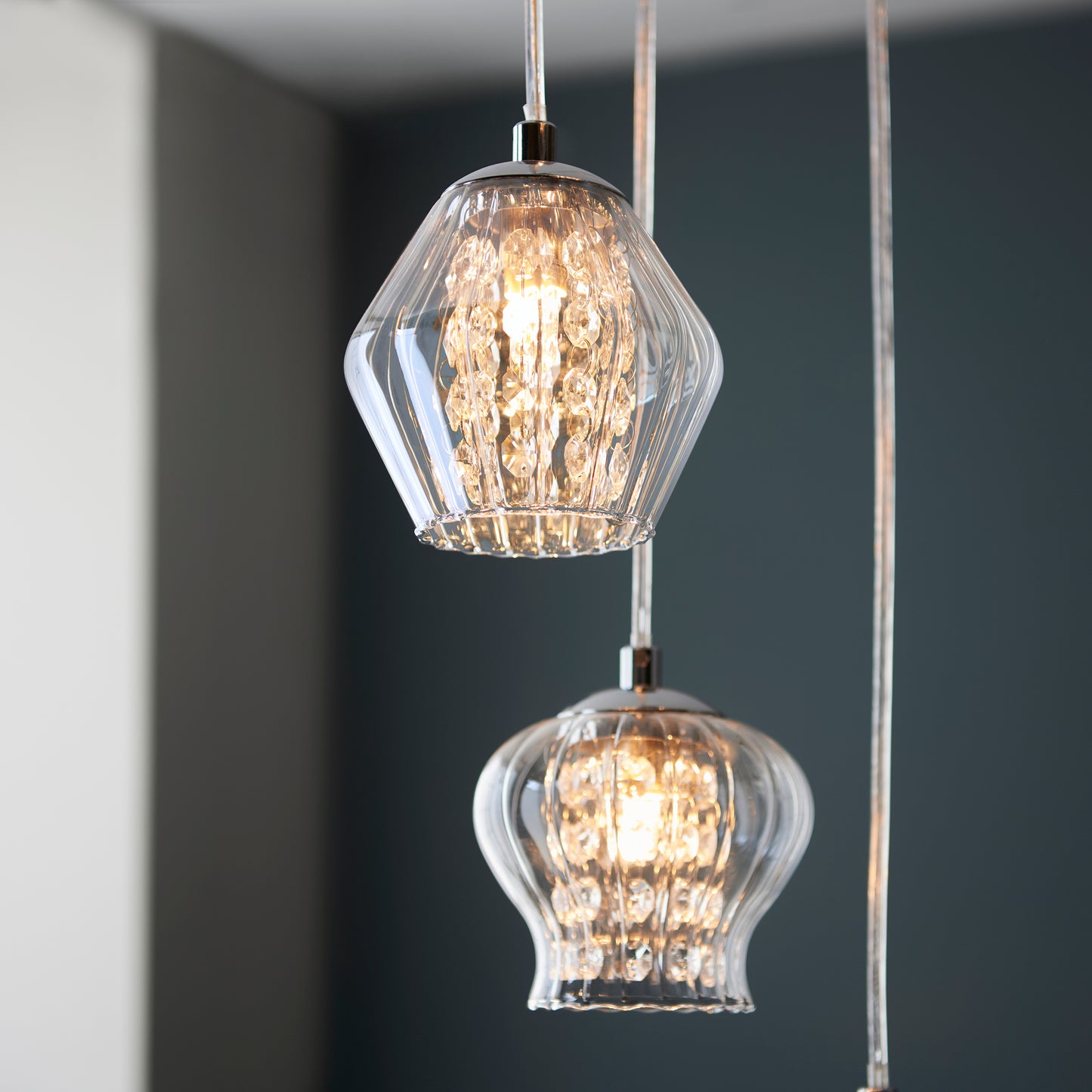 Modern Traditional Cluster Pendant