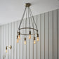 Timeless Elegance Antique Brass Pendant Light