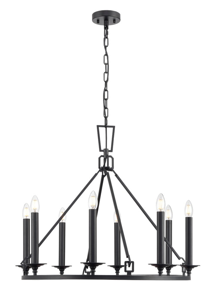 Franklite Tudor 8lt Chandelier